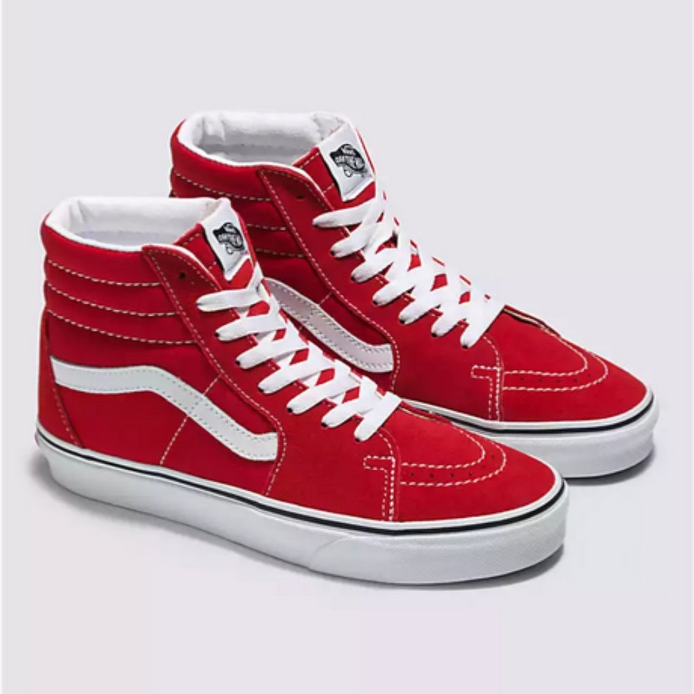 Vans Red SK8-Hi Shoe